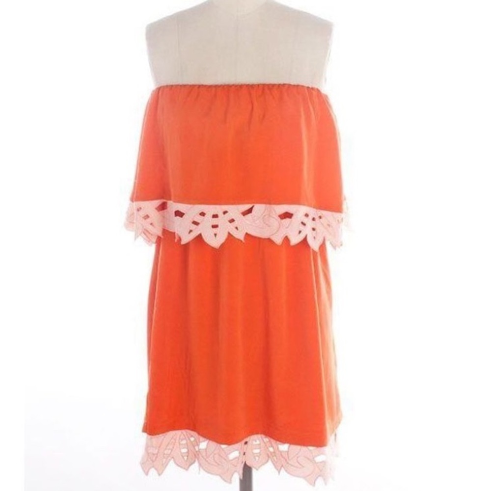 Burnt orange dress